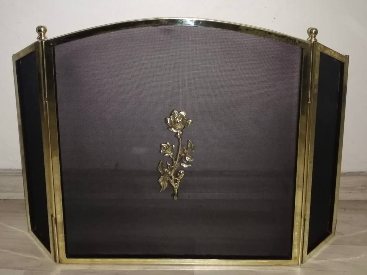 Pirinç Şömine Siperliği